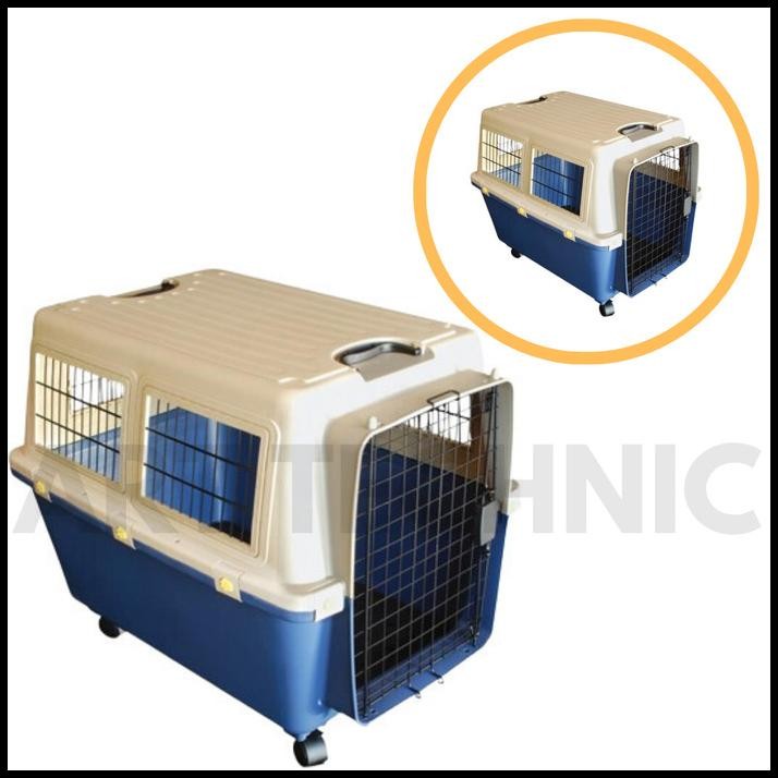 Kennel Box Pet Crate Cargo Travelling Anjing Besar Xl Kn 705 Kualitas Bagus