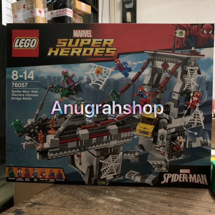 LEGO 76057 SUPER HEROES Spider-Man Web Warriors Ultimate Bridge Battle