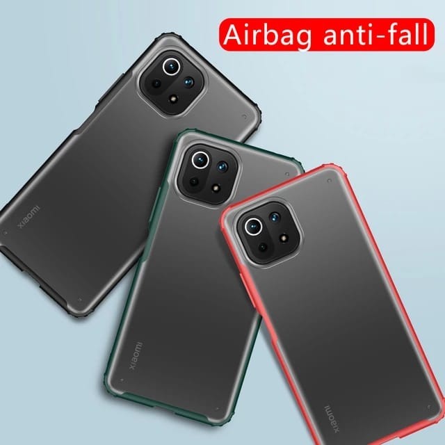 XIAOMI MI 11 LITE SOFT CASE FROSTED PREMIUM TRITONE SERIES ORIGINAL