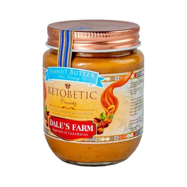

Dale'S Farm Ketobetic Crunchy Peanut Butter - Selai Kacang 250Gr