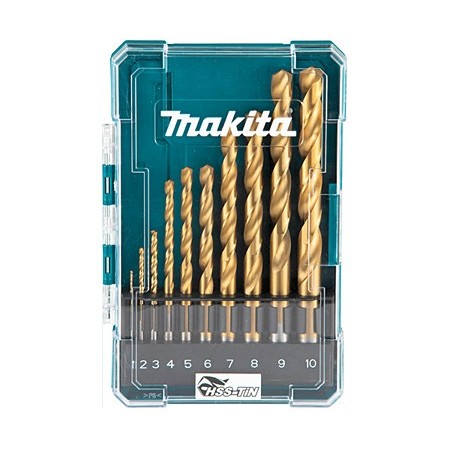 Mata Bor Besi HSS Set 19pc Makita / Mata Bor Besi HSS 19pc Makita