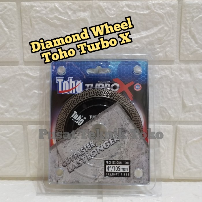 MATA POTONG GRANIT TOHO TURBO X - DIAMOND WHEEL TURBO X TOHO