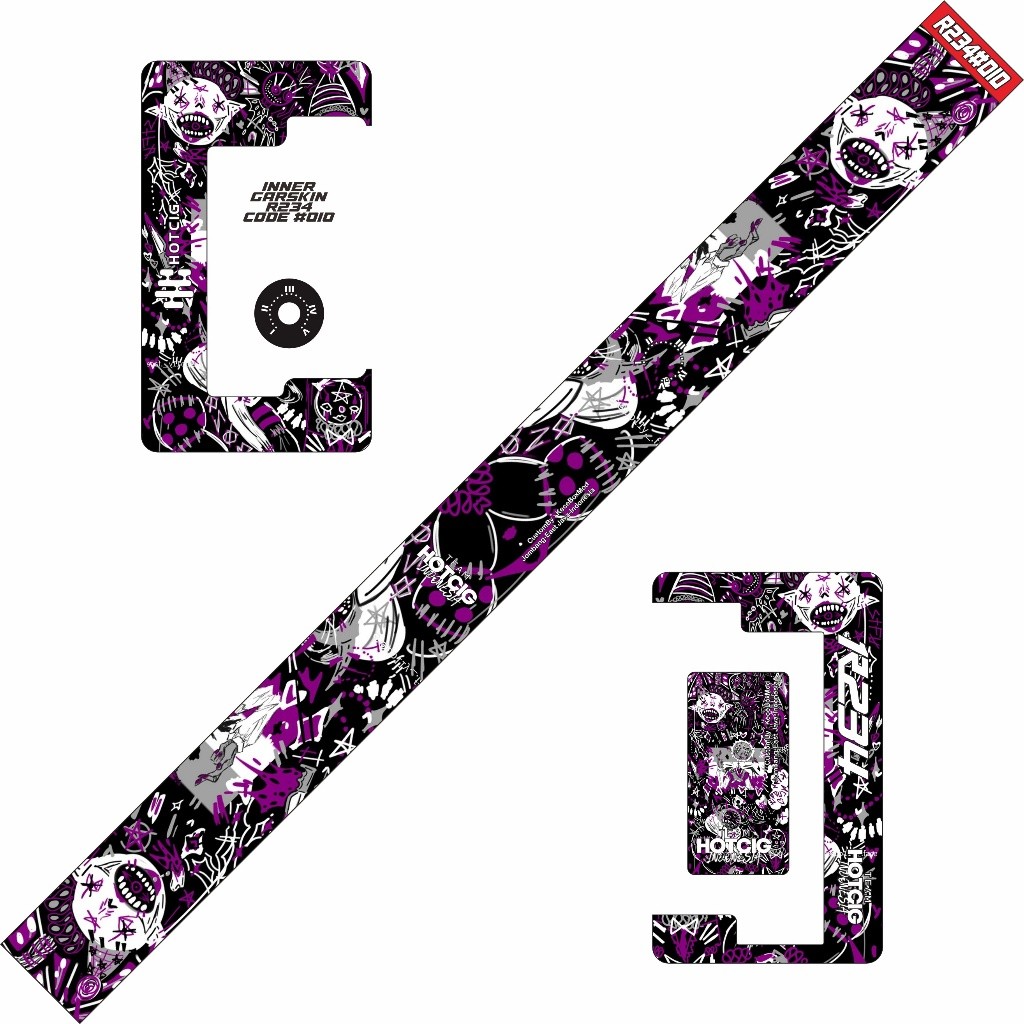 

Wrap* R234 10 Wrap Skin Stiker Garksin CUSTOM Gratis (2pcs)