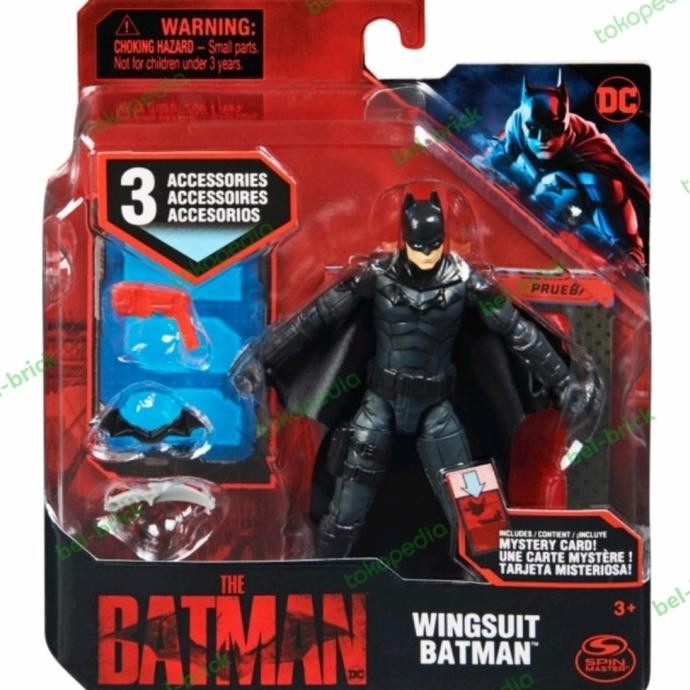 Mainan Spin Master The Batman Movie 2022 - Wingsuit Batman
