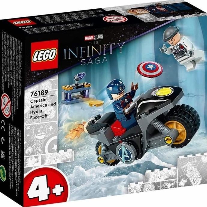 LEGO 76189-Captain America and Hydra Face-off