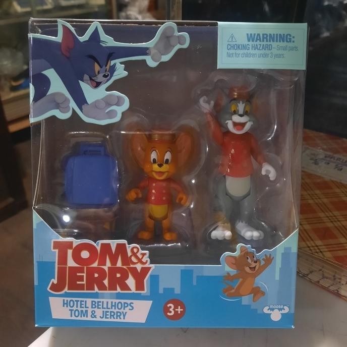 Tom and Jerry Action Figure Moose Toys - Hotel Bellhops Tom and Jerry