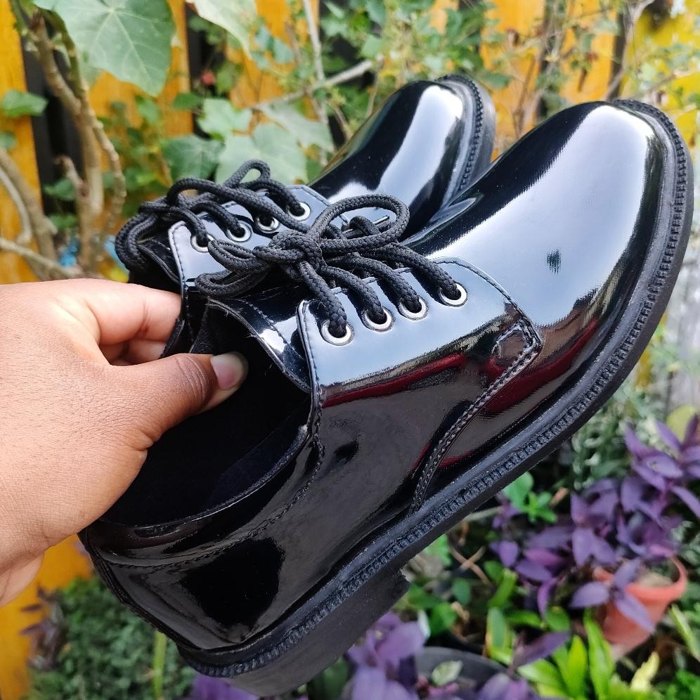 Sepatu Polisi Pdl Pdh Satpam Satpol Pp Pendek Tni Ad Polri Security Tni Ad Pria Keren