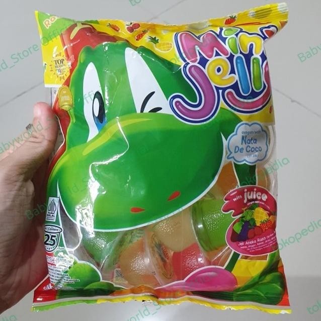 

Inaco Ni Jelly Buah Buahan With Nata De Coco ( Isi 25 X 15Gr)