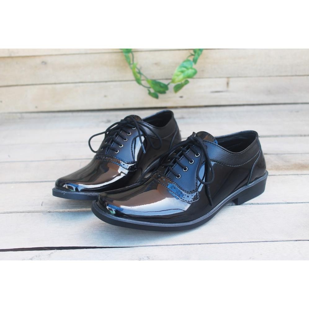 Sepatu Polisi Pdl Pdh Satpam Satpol Pp Pantopel Dinas Securty Pria Keren