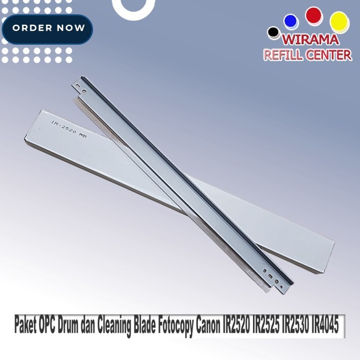 Paket Opc Drum Dan Cleaning Blade Fotocopy Canon Ir2520 Ir2525 Ir2530