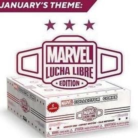 FUNKO POP Funko Exclusive Marvel Collector Corps - Marvel Lucha Libre Edition