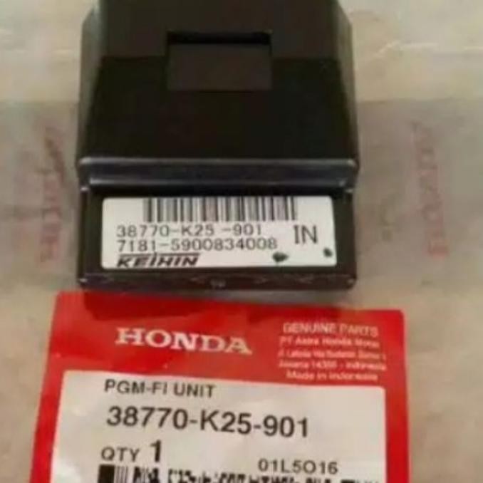 ECU HONDA BEAT FI 2013-2014 38770-K25-901 ORIGINAL DAN TERPERCAYA