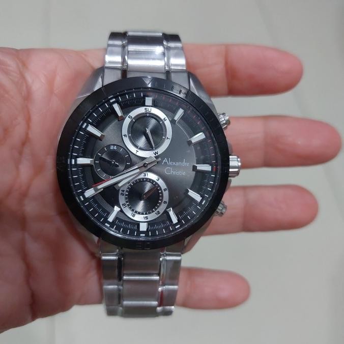 JAM TANGAN PRIA ALEXANDRE CHRISTIE AC 6581 AC6581 STAINLESS STEEL