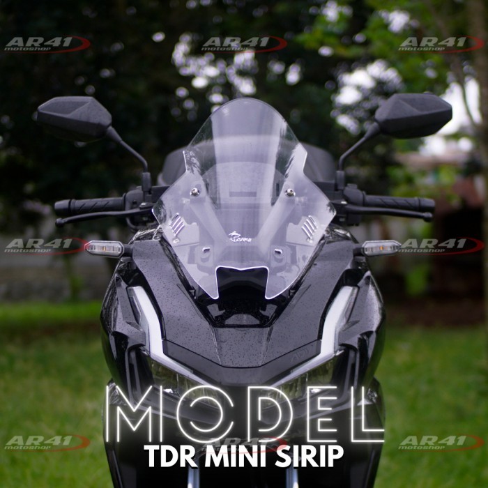WINDSHIELD VISOR ADV 150 160 MODEL TDR MINI WINSHIELD ADV TDR MINI HARGA KHUSUS