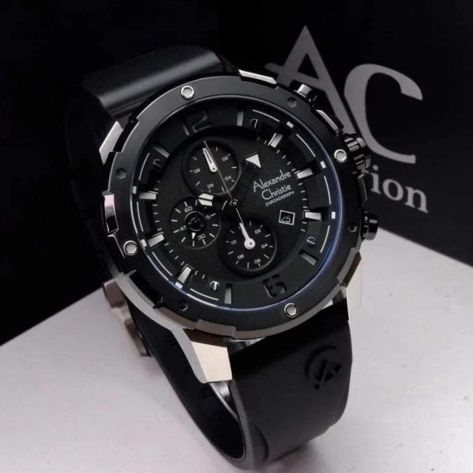 ALEXANDRE CHRISTIE AC6410 MC / AC 6410 MC MAN SILVER BLACK