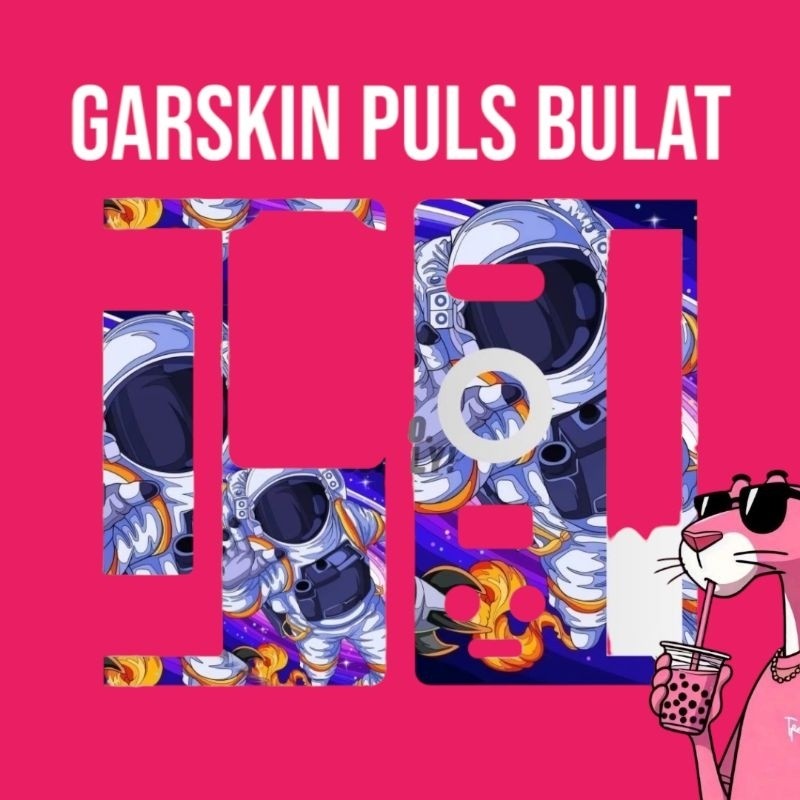 

Wrap* Stiker Puls Bulat Anti Air Tahan Lama Wrap Skin Garksin CUSTOM Gratis (2pcs)