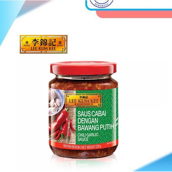 

Lee Kum Kee Saus Chili Cabai Chiu Chow - Kacang - Bawang Putih Garlic