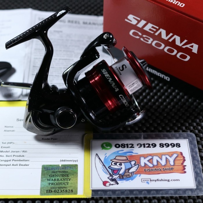 Reel Shimano Legendaris Sienna C 3000 Fg Original Bersertifikat