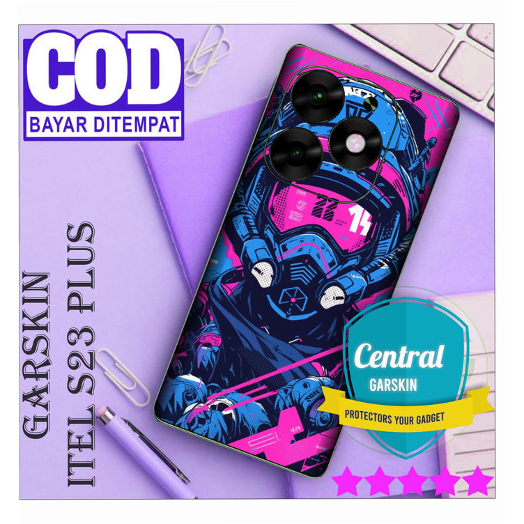 

Wrap* Itel S23 Wrap Skin Stiker Garksin CUSTOM Gratis (2pcs)