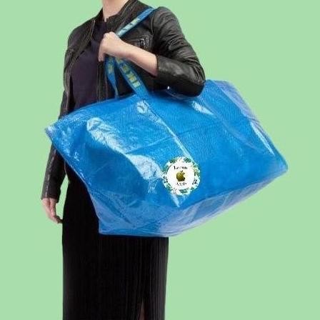 FRAKTA.IKEA TAS KANTONG BELANJA SERBAGUNA TAS LAUNDRY JUMBO BESAR ART 1411T