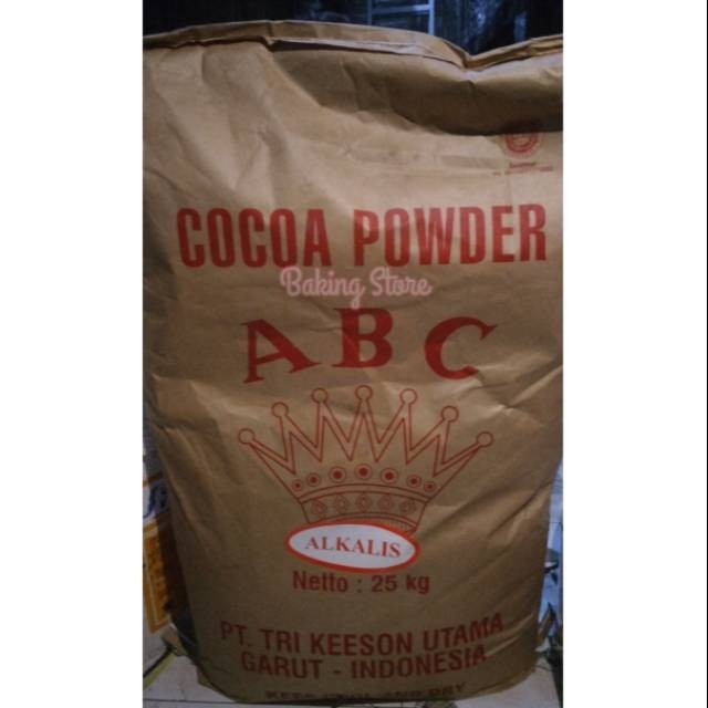 

Cokelat Bubuk ABC 25kg - Gosend Only!!