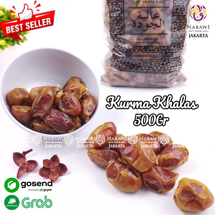 

Kurma Khalas 500Gram Oleh Oleh Haji Umroh