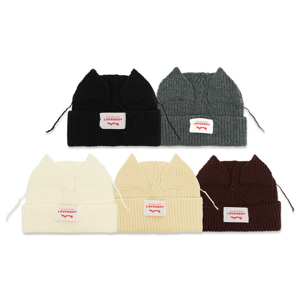 Charles Jeffrey Loverboy Chunky Cat Beanie Hat |0kz3AnuU|