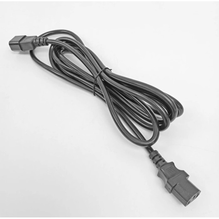 KABEL POWER C13-C14 2M 3X1.5MM SUCOFINDO Standar SNI TERBARU