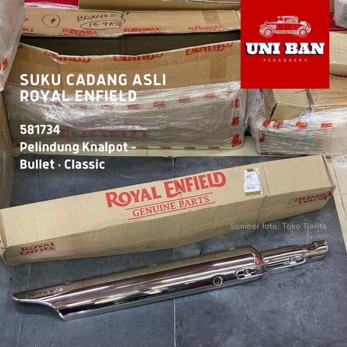 Pelindung Knalpot Bullet Classic 581733 - Royal Enfield ASLI