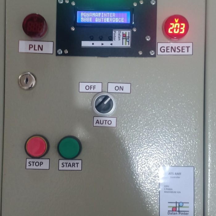 Promo Ats / Amf Controller Modul Alat Kontrol Peralihan Genset & Pln