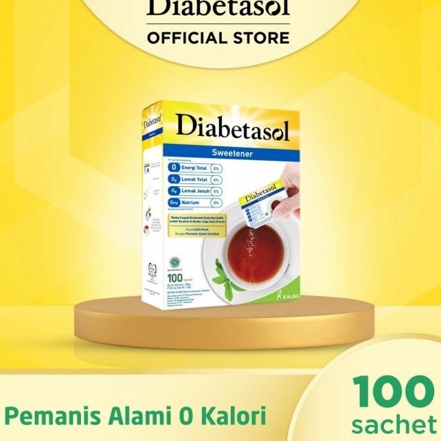 

Diabetasol Zero Cale Sweetener 100 X 1,5 G (Sachet)