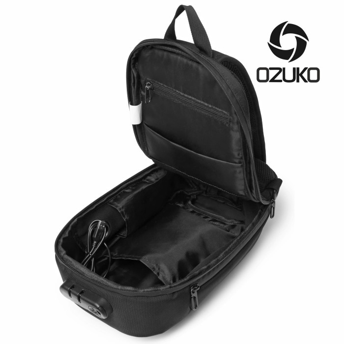 Ozuko Sling Bag #9270 - Navy