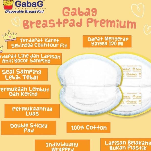

Gabag Breast Pad Isi 60