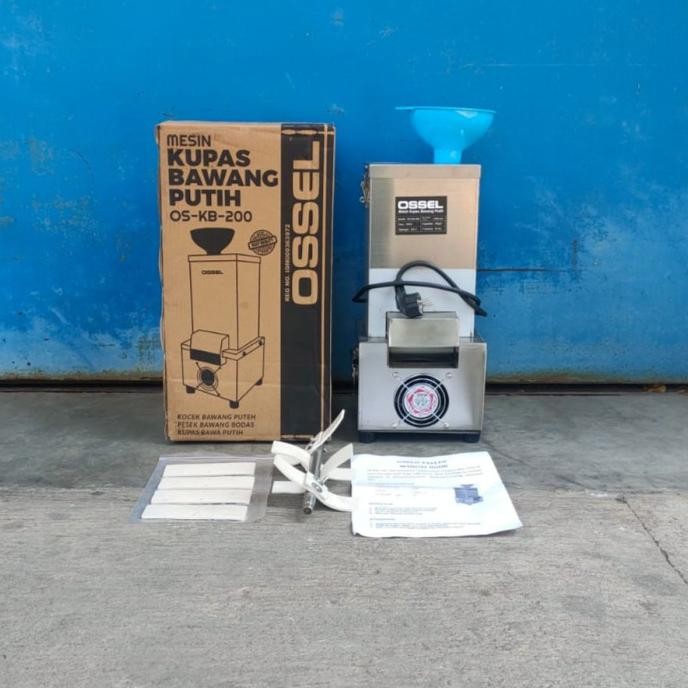 Mesin Kupas Bawang Putih Listrik Electric Garlic Peeler Ossel
