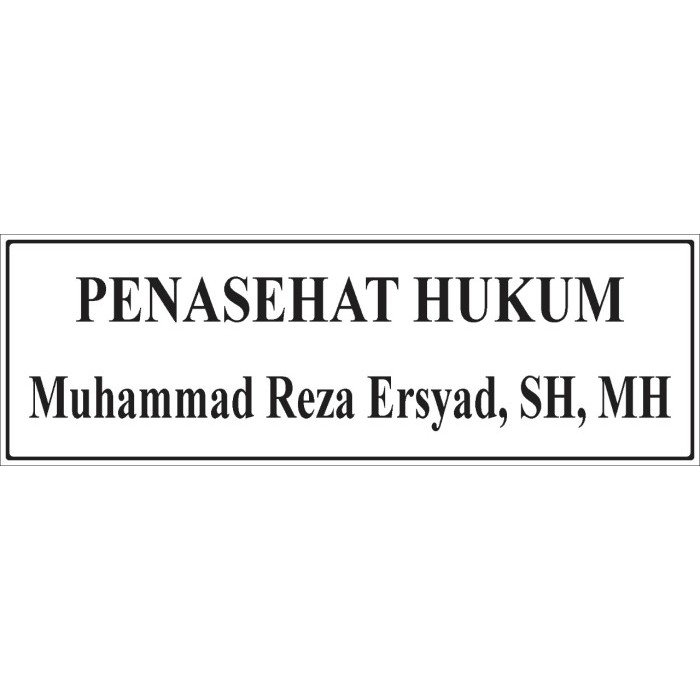 

Sign LAbel Akrilik/Papan Nama akrilik Custom/Sign Board