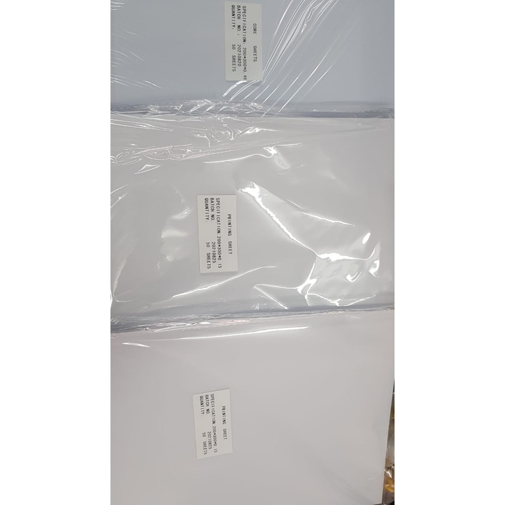 

PVC bahan ID card instan 50 sheets Amanda