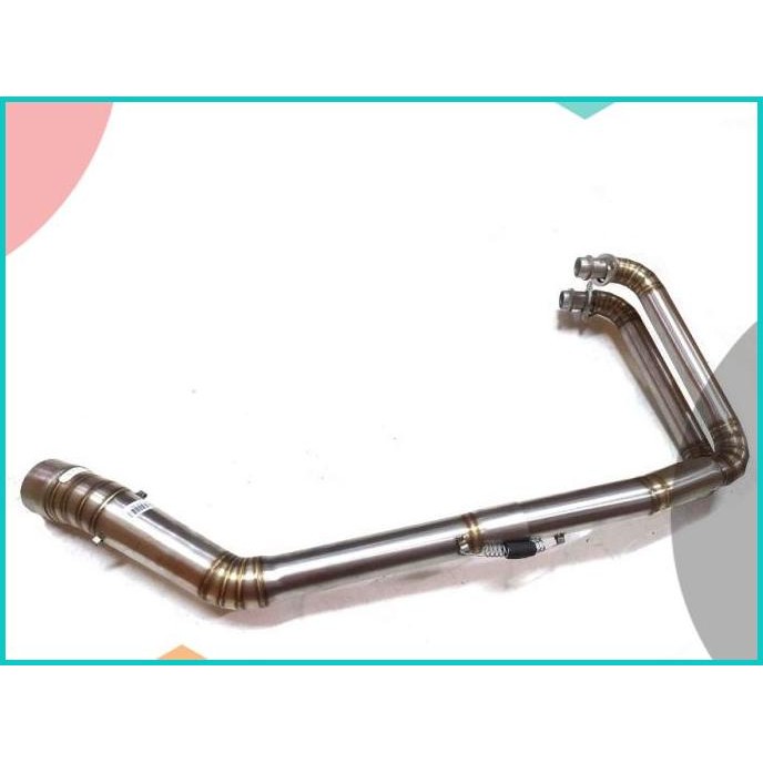 Header Kit Knalpot Slip-on (ke fullsystem) Ninja 250 fi, Z250 140BZ4