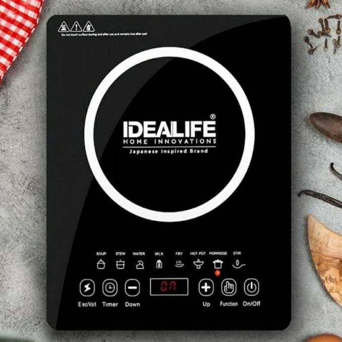 

TERSEDIA KOMPOR LISTRIK INDUKSI 1 TUNGKU IDEALIFE IL 201 - INDUCTION COOKER