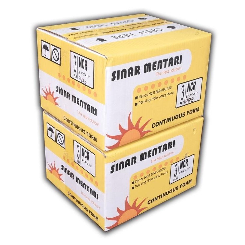 

TERBARU - Continuous Form Sinar Mentari 1ply - 2ply - 3ply - 4ply - 5ply