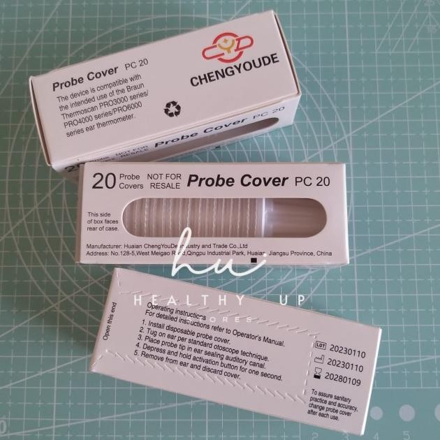 Probe Cover Ear Thermometer Braun Irt6520