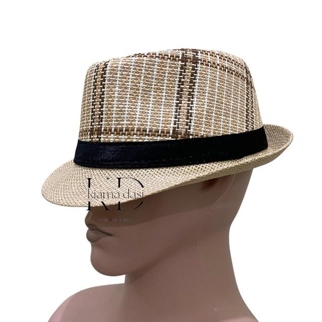 Topi Pria Fedora Jazz Vintage