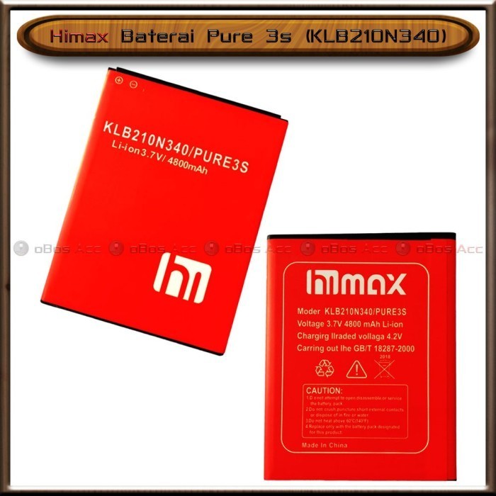 Baterai Himax H Classic M20i KLB210N340 Double Power Batre Batrai HP