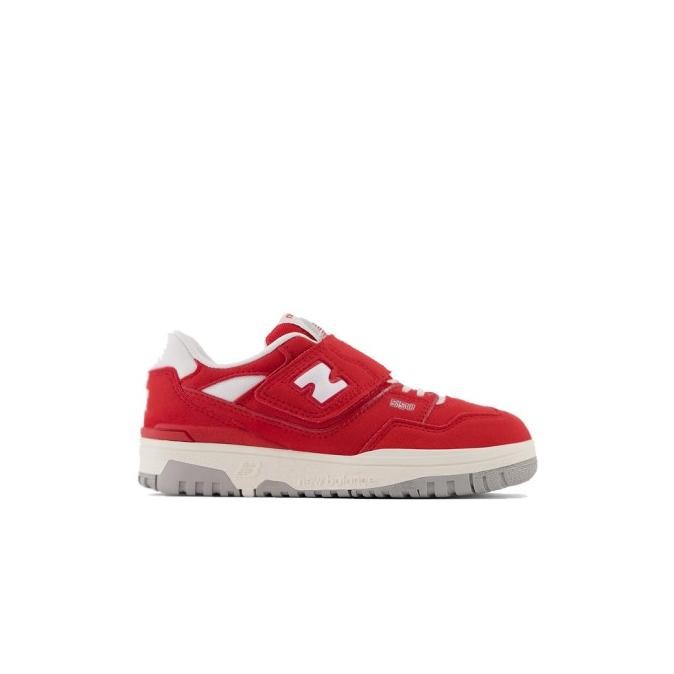 Sale Sepatu Anak New Balance Kids 550 Top Strap Red White - Phb550Nd