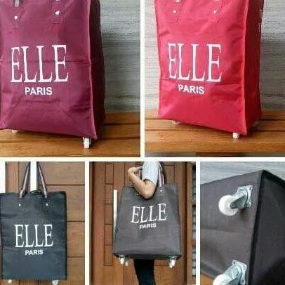 Tas Belanja Jumbo Trolley Elle Paris/Shopping Bag Trolley Elle Paris