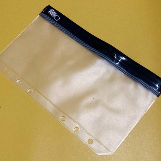 ZIPLO A6 RING 6 ZIPPER POET TEMPAT PENYIMPANAN UANG BUDGETING KEUANGAN FINANCIAL PLANNER ISIAN BINDE