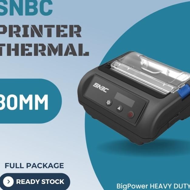 Printer Thermal Snbc Bluetooth 80Mm