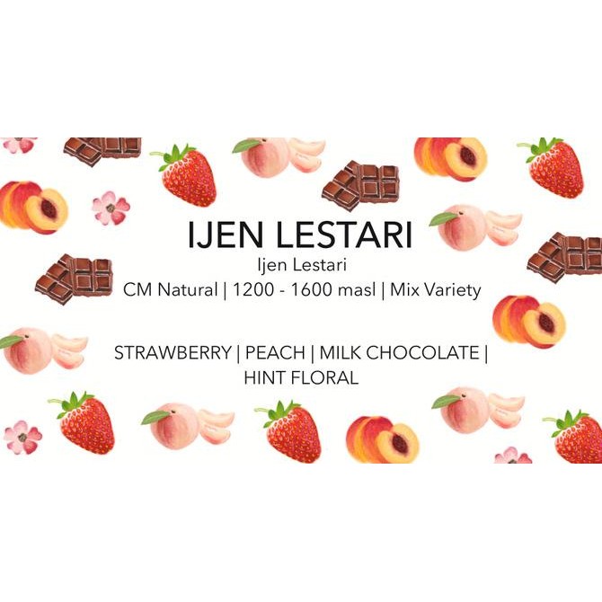 

JUAL Ijen Lestari - Carbonic Maceration Natural - Hana Roastery