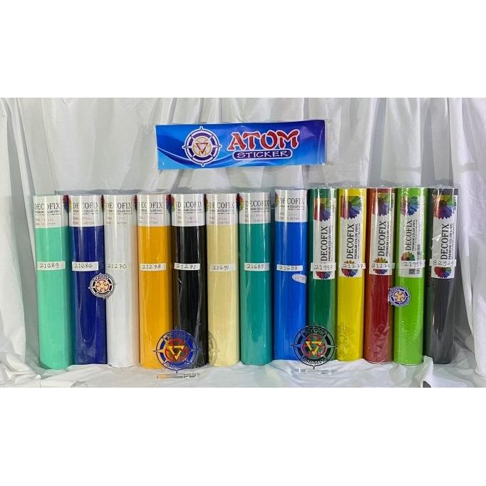 

TERMURAH - Sticker Decofix glossy / matt 45cm (rol)