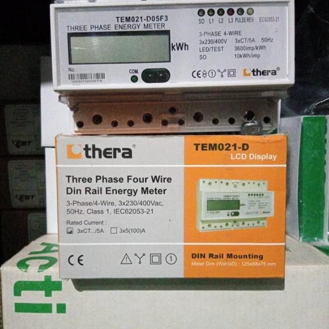 [ Tt88 ] Kwh Meter Thera Tem021-D05F3 !! Ready