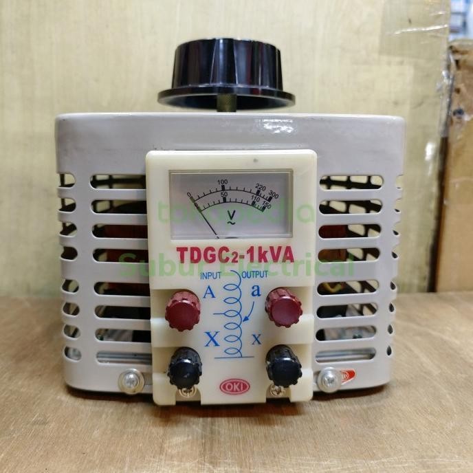NEW slide regulator OKI 1000w TDGC-1kVA